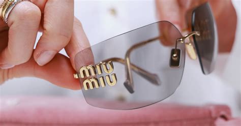 how to tell if miu miu sunglasses are real